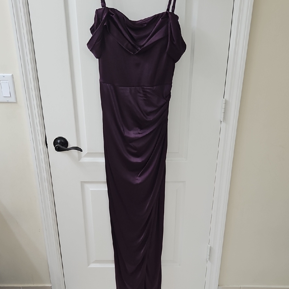 Popilush Purple Elegant Dress